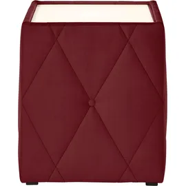 Home Affaire Nachtschrank Alfie 50 x 50 x 53 cm Rot
