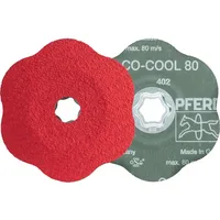Pferd tools PFERD COMBICLICK Keramikkorn Fiberscheibe Ø125mm CO-COOL80 CONTOUR