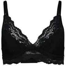 SKINY Damen Triangel gepaddet Wonderfulace Spitze Farbauswahl (DE/NL/SE/PL, Körbchengröße & Bandgröße, A, 75, Black) - 75A