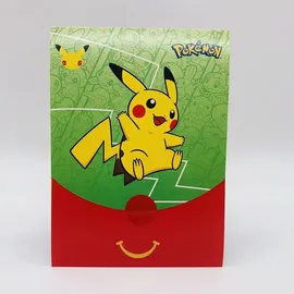 Nintendo McDonald's Promo Booster 2021 | Pokemon Karten | 4 Karten | Überraschung | zufällige Auswahl | 1 STK.