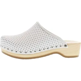 Berkemann Standard-Toeffler Pantoletten Unisex-Erwachsene, Weiß (weiß 100), 40 EU (6.5 UK)