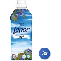 3x Lenor Weichspüler 840 Ml.concentrato 40 Messlöffel Atm D' Talia Capri