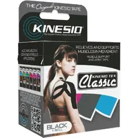 Kinesio Tex Classic 4 m"", Schwarz