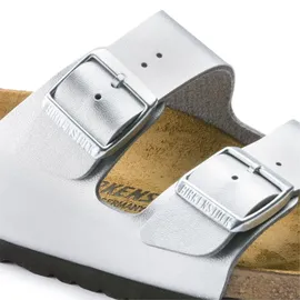 Birkenstock Arizona Birko-Flor silber 40