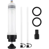 XxinXrong Ölabsaugpumpe, 200ml Handpumpe, Motor Öl Wechsel Absaugpumpe Umfüllpumpe, Ölansaugpumpe, Ölspritze, Ölansauger Ölpumpe für Motor, Kfz, Auto, Getriebe, Bremsflüssigkeit Ölwechsel