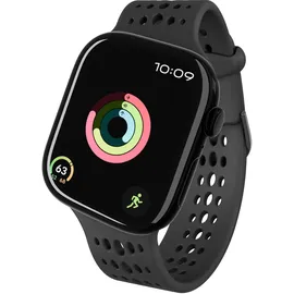 decoded Silicone Ares O Apple Watch 40/42mm Black