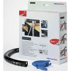 HELLERMANN TYTON Schlauch inkl. Werkzeug HWPP30 PP BK 25