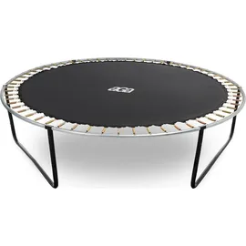Aga24 Aga SPORT EXCLUSIVE Trampolin, Kindertrampolin, Gartentrampolin mit Sicherheitsnet 305 cm Hellblau + Schutznetz + Leiter -