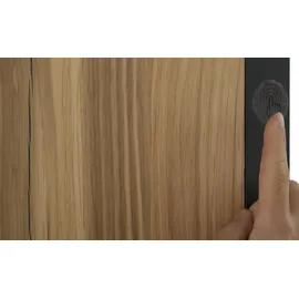 Schöner Wohnen Vitrine Andra 62 x 43 x 207 Holzfarben