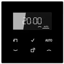 Jung LS1750DSW LB-Management Timer-Display, Serie LS, schwarz