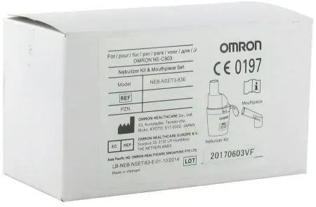 Omron Vernebler-Set Mit Mundstück Für Omron Inhalationsgerät NE-C803 Set 1