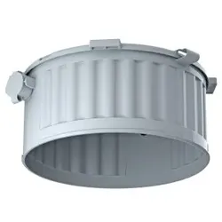 KAISER 1282-00A01 Einbaugehäuse, HaloX® 180, gestapelt in Gitterbox 128200A01  - 105 Stück