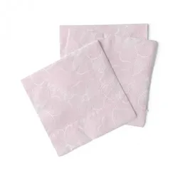 Mank Tissue Serviette Nicole in Rosa, 33 x 33 cm, 3-lagig, 100 Stück - Frühling Floral Blumen