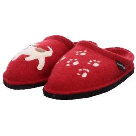 HAFLINGER Flair Fido Pantoffeln Rot 41