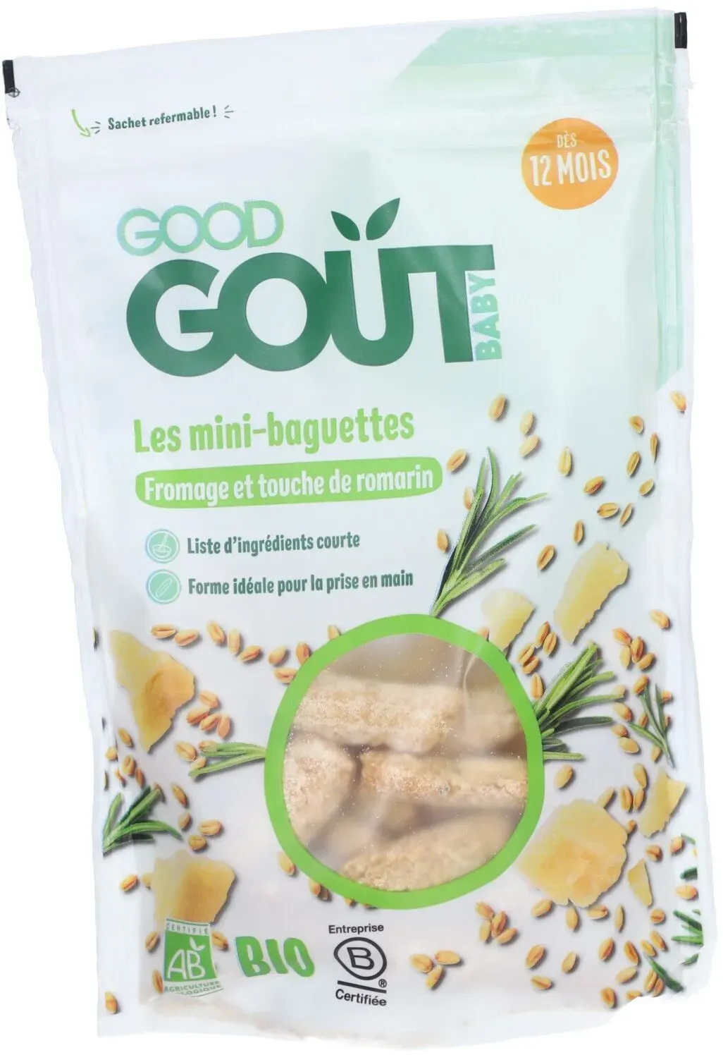 GOODGOUT MINI-BAGUETTE FROMAGE 70G 70 g