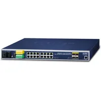 Planet IGS-5225-16T4S Managed, L2+ Gigabit Ethernet (10/100/1000), Vollduplex, Rack-Einbau, 1U