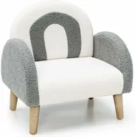 Kindersessel für Kleinkinder, gepolsterter Kindersofa mit Massivholzbeinen, Kindercouch Kinderstuhl für Kinderzimmer, Spielzimmer & Kindergarten