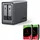 2-Bay inkl. Seagate Festplatte 8 TB (2 x 4 TB)