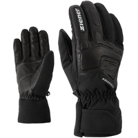 Ziener Herren GLYXUS Ski-Handschuhe/Wintersport | wasserdicht atmungsaktiv, black, 7,5