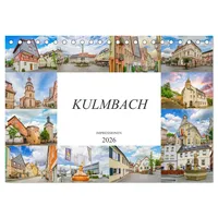 Calvendo Kulmbach Impressionen (Tischkalender 2026 DIN A5 quer), CALVENDO