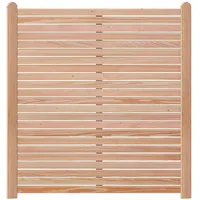 Endorphin Rhombus-Sichtschutzzaun Lärche  7x Elemente 180 x 180 cm + 8x Holz-Pfosten