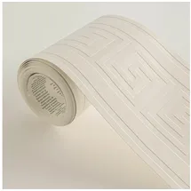 A.S. Création Bordüre Ancient Lines in Weiß | Gr.: onesize