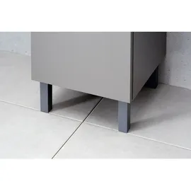 Pelipal Fuß-Set eckig Quarzgrau Quickset 357