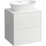 Laufen The new Classic Schubladenelement, 2 Schubladen, 575x455x600mm, zu WT-Schale H812852/3, H4060020856271, 57,5x60x45,5cm, für Waschtisch-Schale, Verkehrsgrau