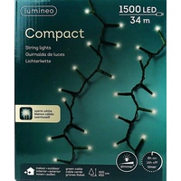 Kaemingk Lumineo Led-Lichterkette Compact Warm White (Größe: 1500Leds), 1500LEDs