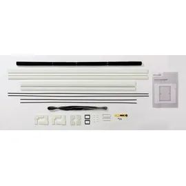 Schellenberg Fliegenschutz-Fenster PREMIUM 100 x 120 cm anthrazit/weiß kürzbar