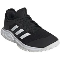 adidas Court Team Bounce W core black/cloud white/silver metallic 38