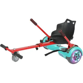 Hoverboard Mit Sitz | Hoverboard mit Sitz Verstellbarer | Hoverboard Sitz für 6,5-10 Zoll | Kartsitz für Elektroscooter, Hoverboard Kart Sitz für Erwachsene und Kinder