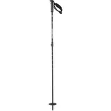 Salomon Steep Vario S3 Ski Hiking Poles, Adjustable Lightweight Hiking Poles and Outdoor Adventure, Black Ebony
