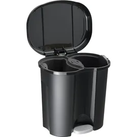 Rotho Pila 2 x 10 l Schwarz