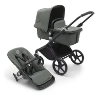 bugaboo Kinderwagen Fox Cub mit Liegeaufsatz und Sitz Black/Forest Green