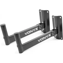 Vonyx WMS-02 Wand, Schwarz,