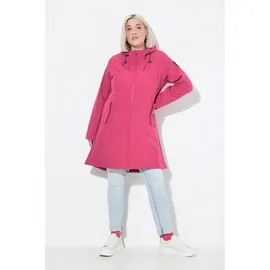 Ulla Popken Wintermantel Unisex Rot 54/56