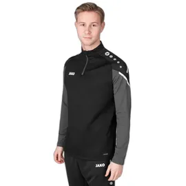 Jako Performance Ziptop Herren schwarz/anthra light 3XL
