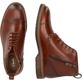 CLARKS Aldwin Cap Herren Braun 42
