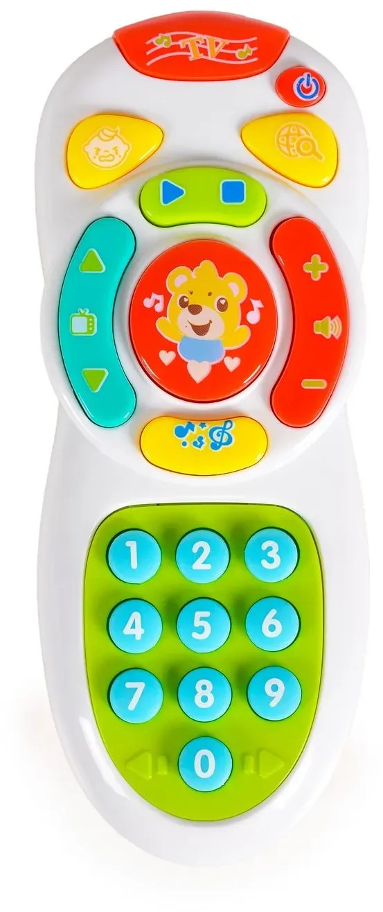 Moni Kinder Musik Telefon Smart Remote YL5047 Tasten, Musik, Lichteffekte weiß