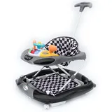 Clamaro Lauflernwagen Gehfrei Lauflernhilfe – Sicherer Lauflernwagen für Babys blau