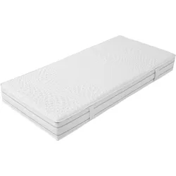 Taschenfederkernmatratze »HyperSoft TF 220«, 24 cm hoch, Raumgewicht: 40 kg/m3, (1 St.), weiß, , 70419765-3 24 cm