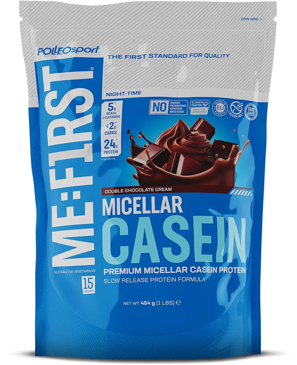 Polleo Me:First Micellar Casein Pulver 454 g