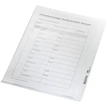 Leitz Sichthülle Premium 41050000 A5 0,15mm PVC tr 100 St./Pack.