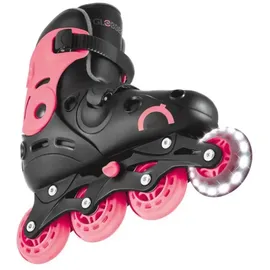 GLOBBER Go Rollschuhe – Black / Coral - EU 34-37,