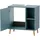 Schildmeyer Waschbeckenunterschrank Bjarne 60,2 x 59,3 x 33 cm Blau
