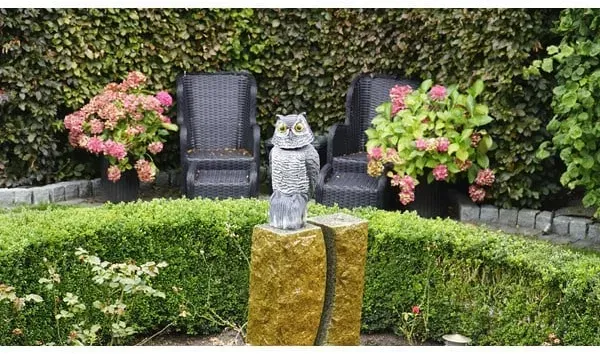 scarecrow owl with 360° rotating head (1pcs)