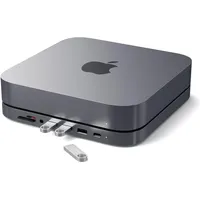 Satechi (USB-C, 7 Ports), Dockingstation - USB Hub Mac Mini St-Abhfs