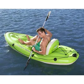 BESTWAY 65097 Reisen/Erholung Aufblasbares Boot Schwarz, grün PVC, 1 Person(en) 150 kg