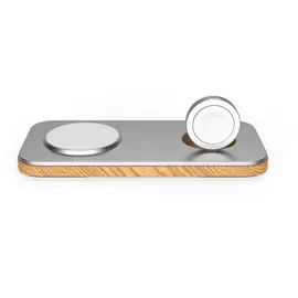 CubeNest 2in1 mit MagSafe Halterung - silber